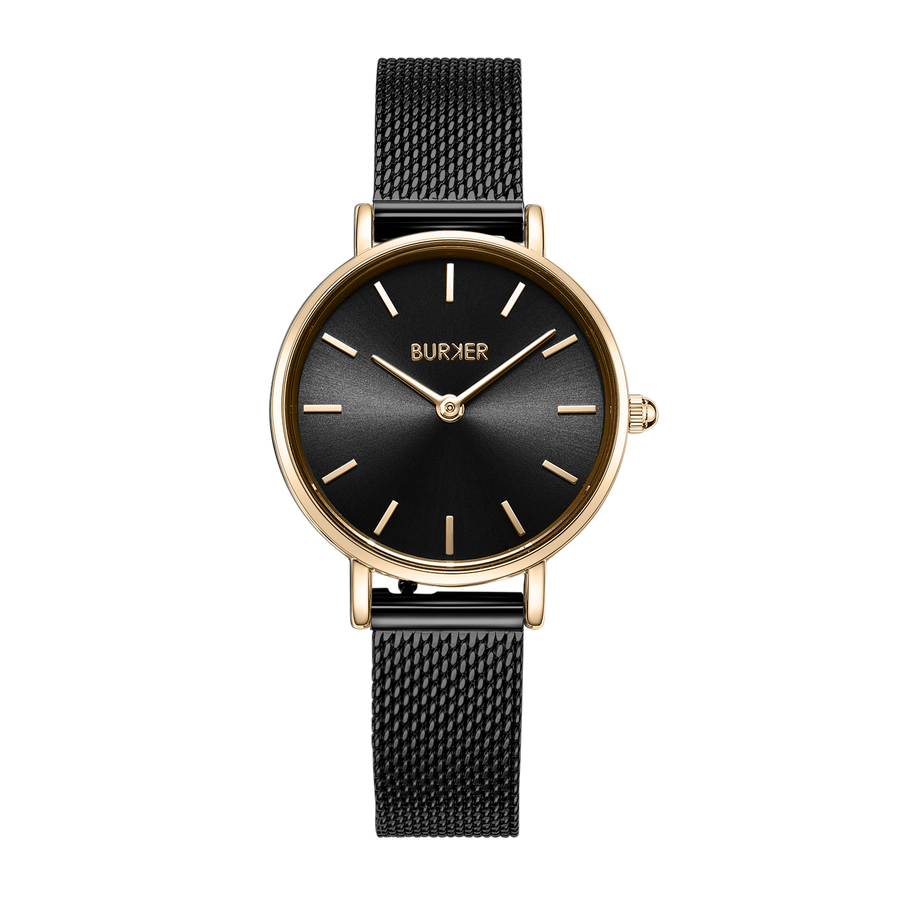 Ruby Petite Black Gold Mesh