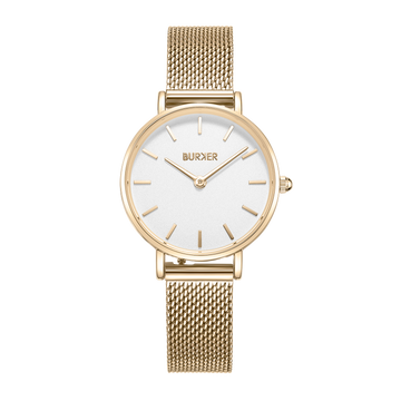 Ruby Petite Gold White Mesh