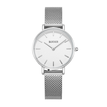 Ruby Petite Silver White Mesh