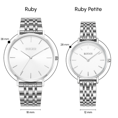 Ruby Silver White