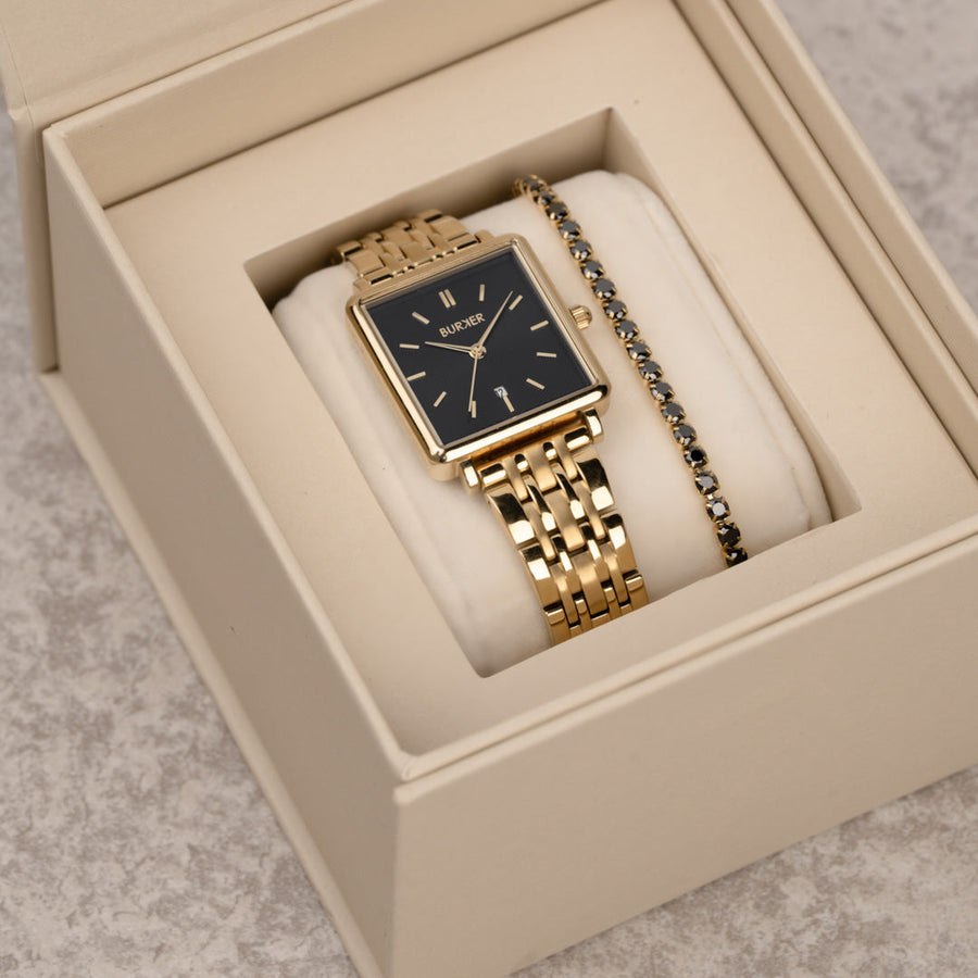 Daisy Gold Black