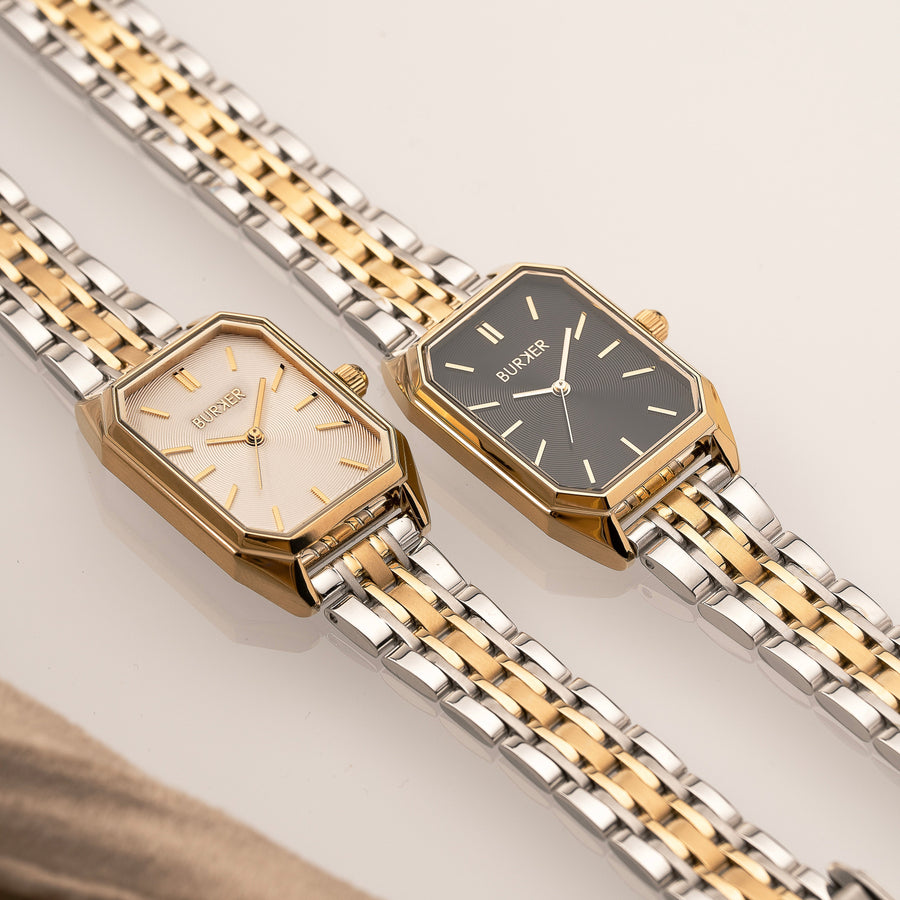 Isabell Black Gold Silver
